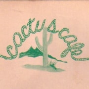 Cover image of Cactus Cafe. Matchcovers. 